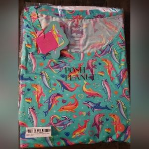 Posh peanut dancing dolphins Adult L